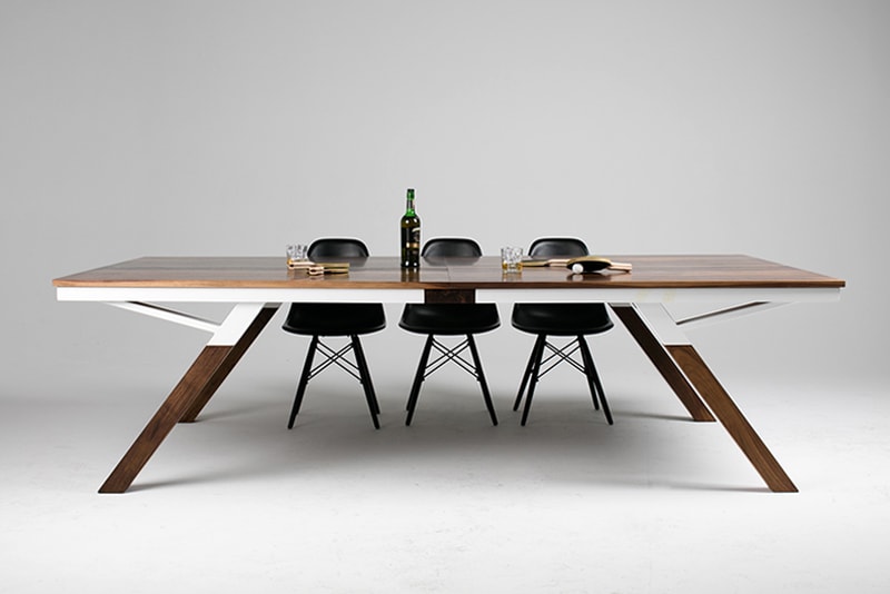 White Oak Woolsey Ping Pong Table — Sean Woolsey Studio