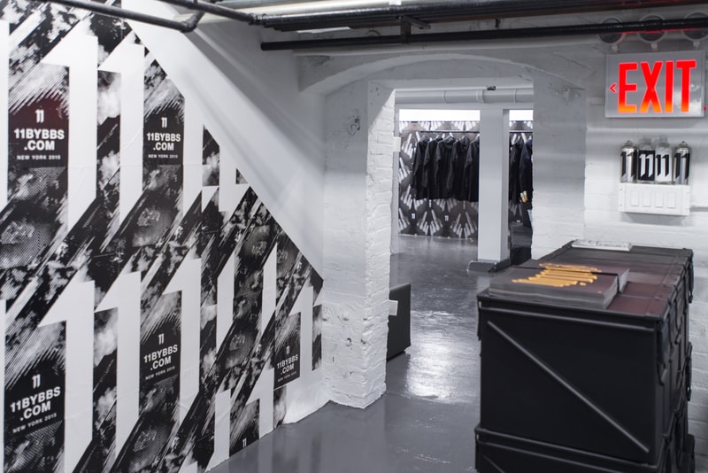 Inside the 11 by Boris Bidjan Saberi New York Store