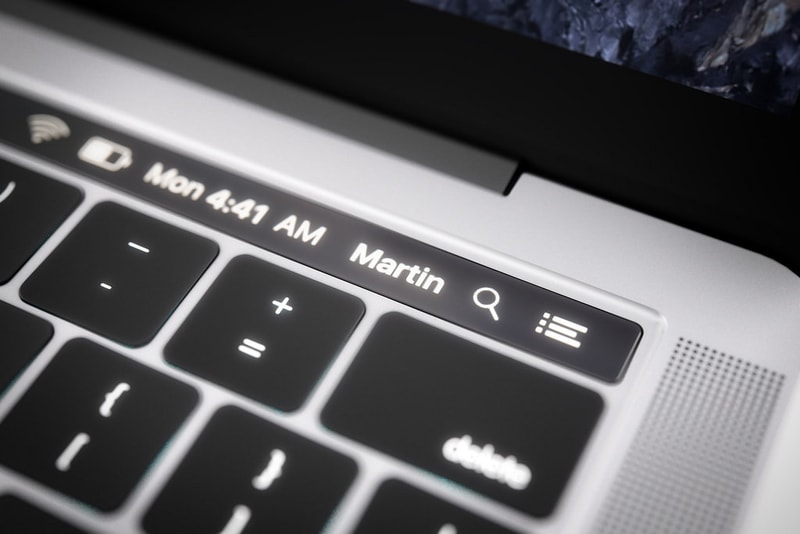 3D Renders of the 2016 Apple MacBook OLED Panel