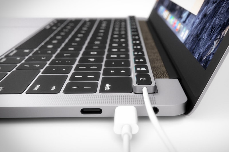 3D Renders of the 2016 Apple MacBook OLED Panel