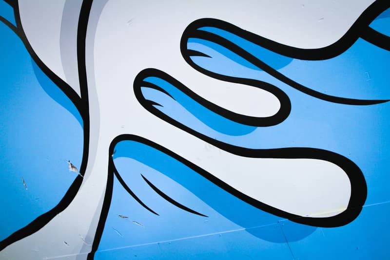 Aaron Kai Mural at The Hundreds Warehouse