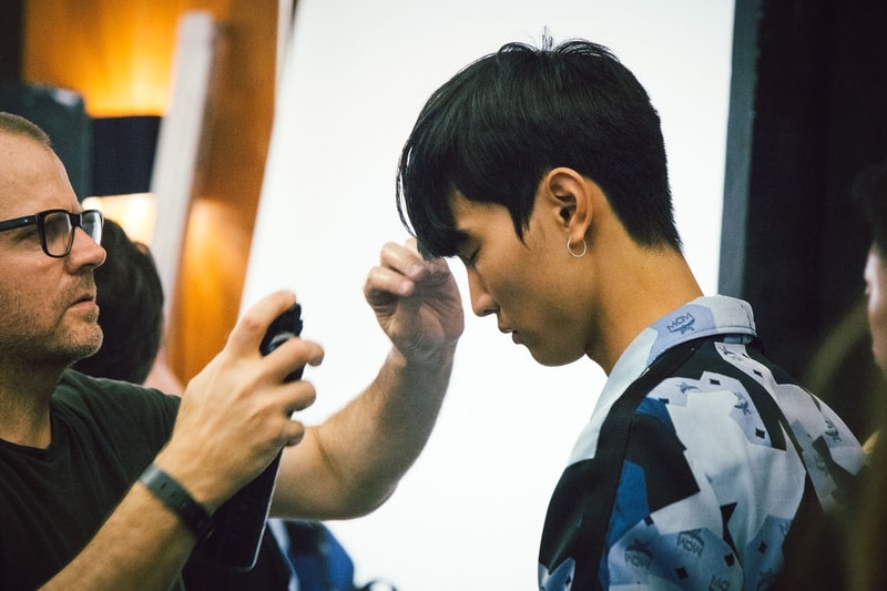 Christopher Raeburn MCM Collection Backstage Look