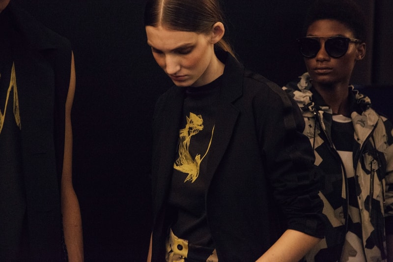 Christopher Raeburn MCM Collection Backstage Look