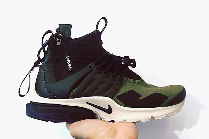 ACRONYM x Nike Air Presto Olive Colorway