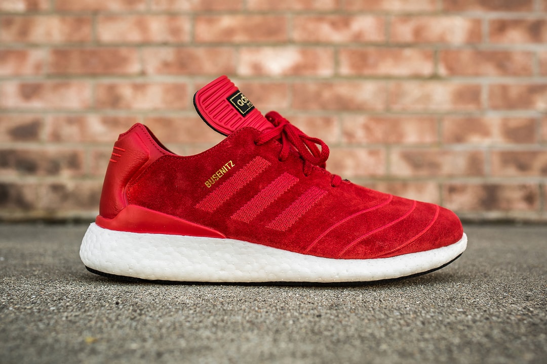 adidas Busenitz Pure Boost in Red Hypebeast
