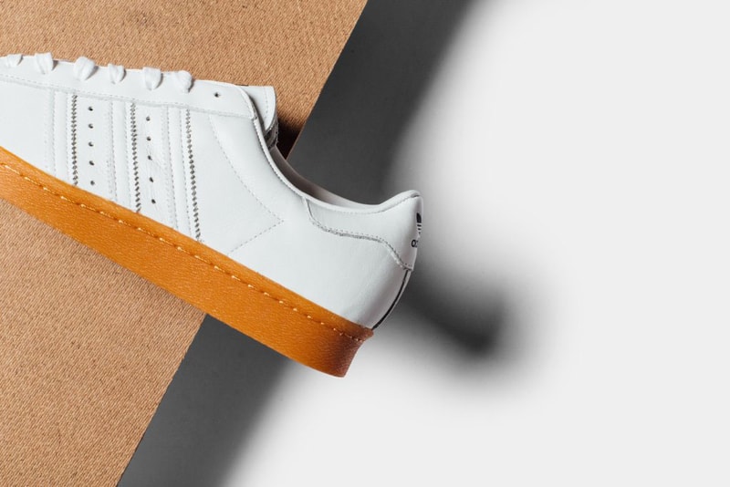adidas Originals Superstar 80s Deluxe White and Gum Sneaker