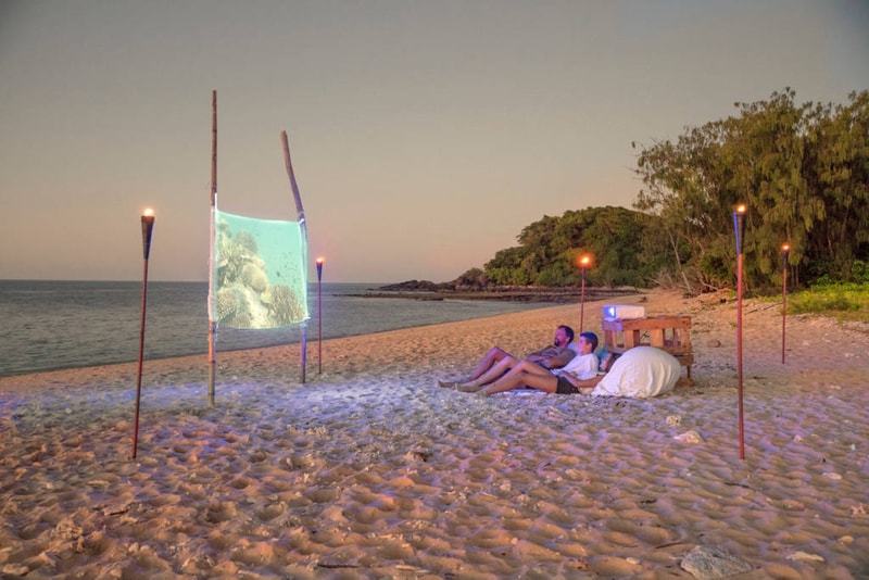 Airbnb Competition to Stay On Floating Home in Great Barrier Reef