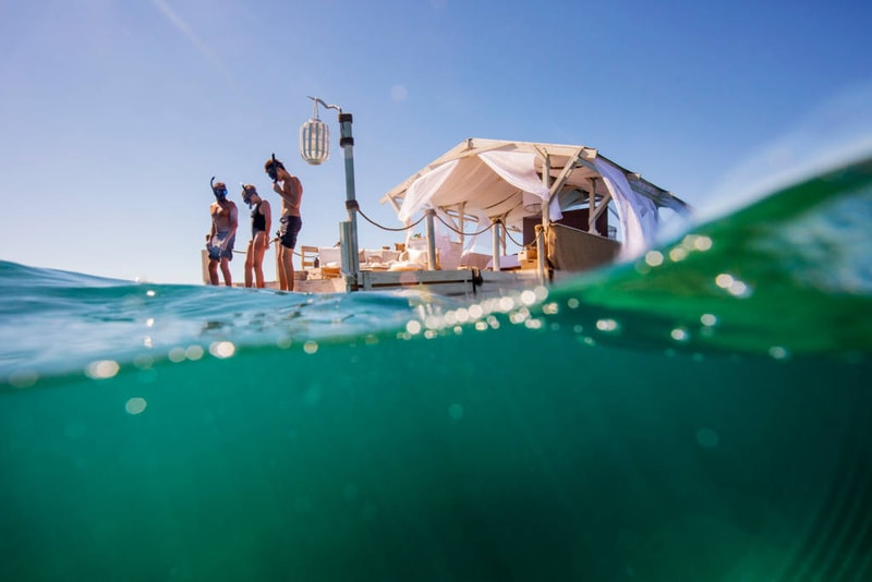 Airbnb Competition to Stay On Floating Home in Great Barrier Reef