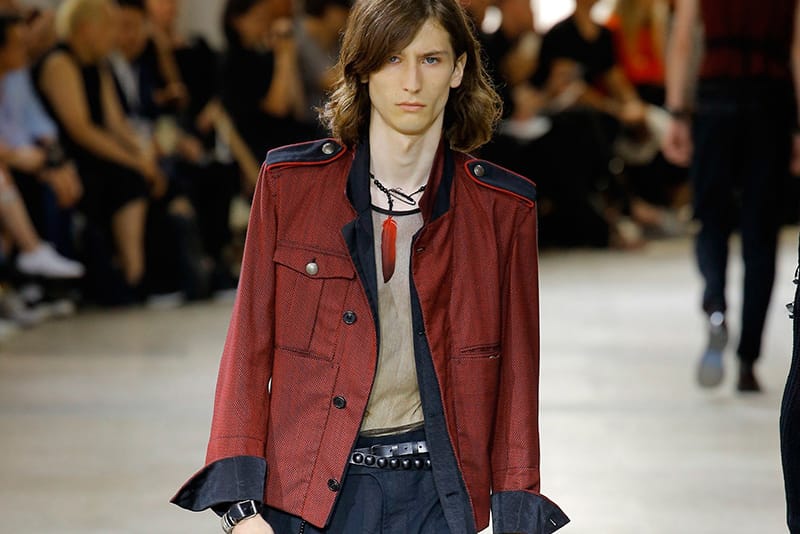 Ann Demeulemeester Samples the Color Red for 2017 Spring/Summer