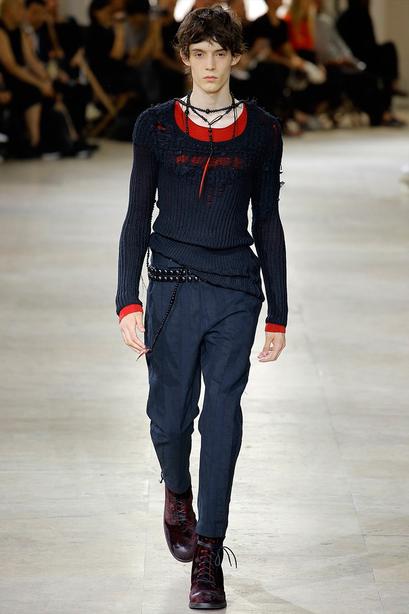 Ann Demeulemeester 2017 Spring Summer Collection
