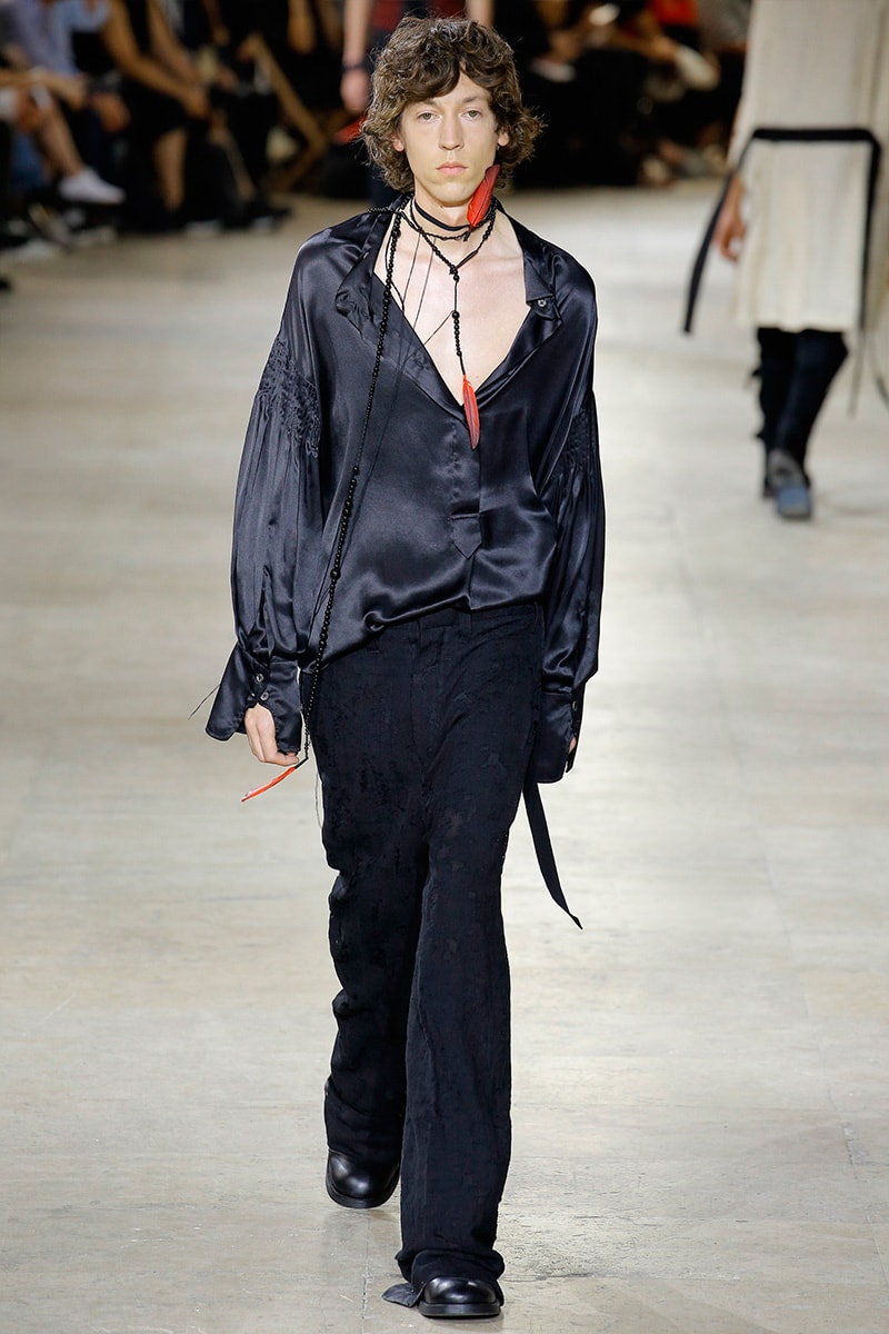 Ann Demeulemeester 2017 Spring Summer Collection