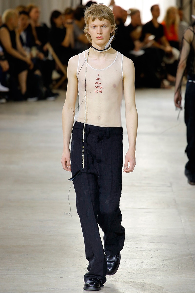 Ann Demeulemeester 2017 Spring Summer Collection