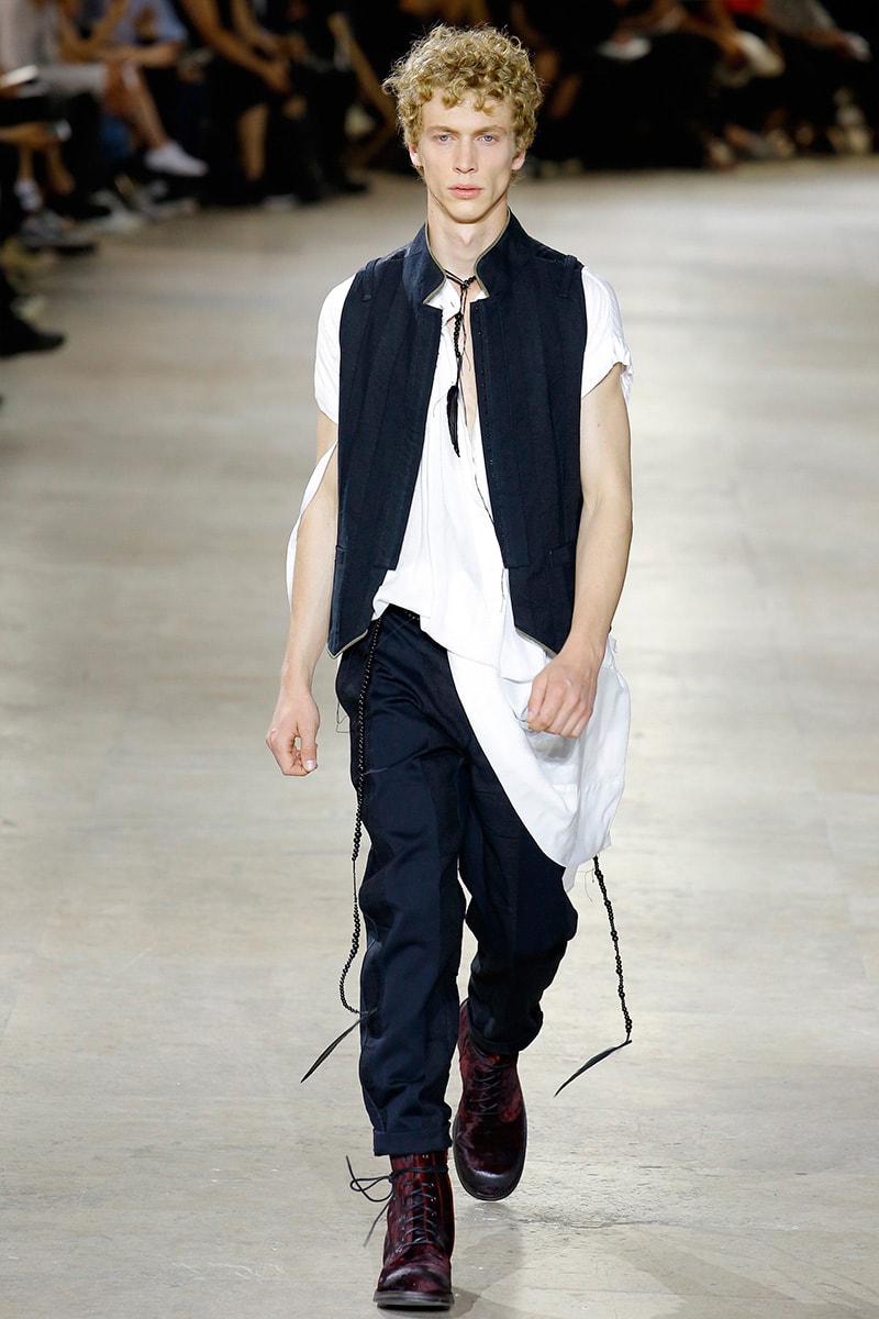 Ann Demeulemeester 2017 Spring Summer Collection