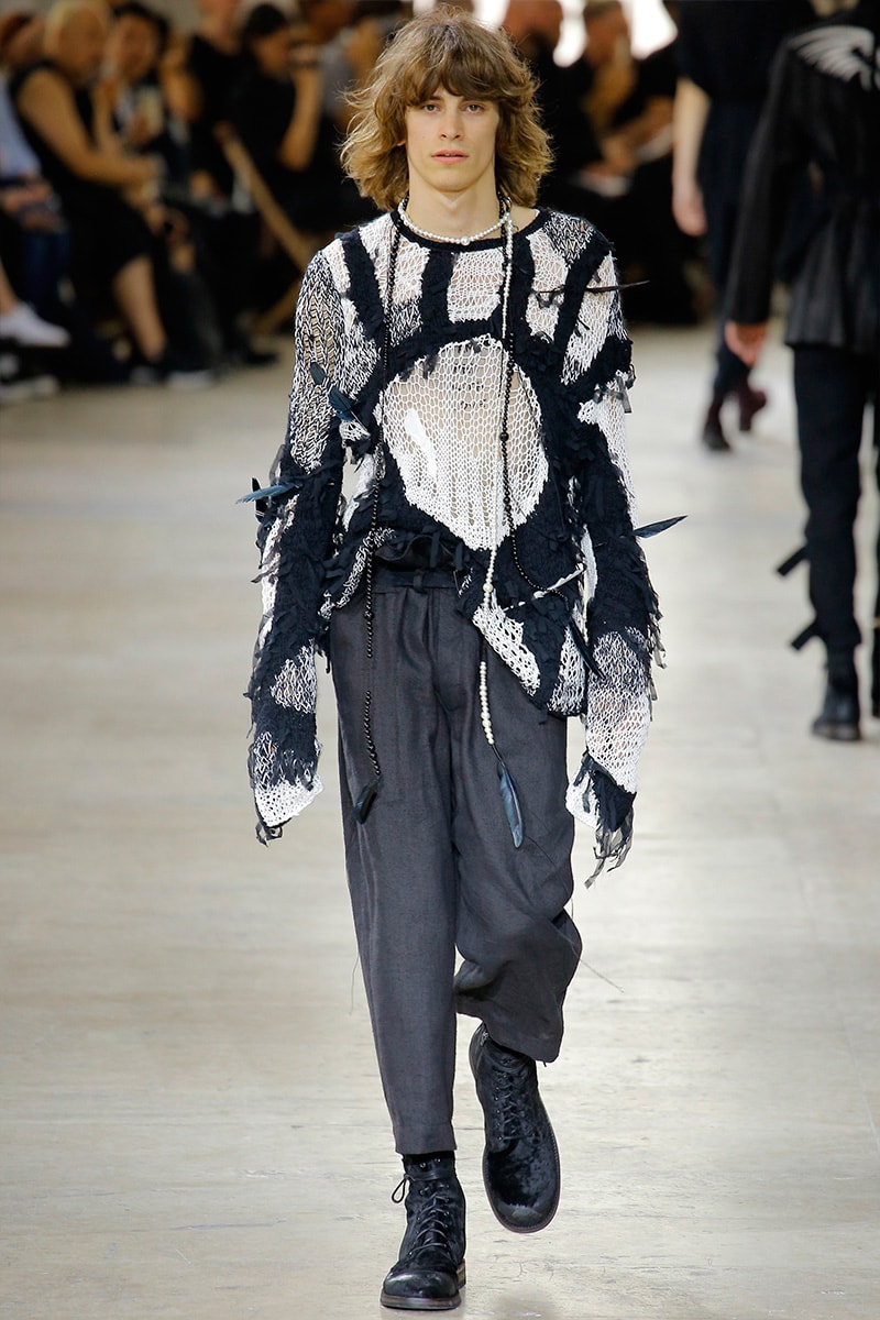 Ann Demeulemeester 2017 Spring Summer Collection