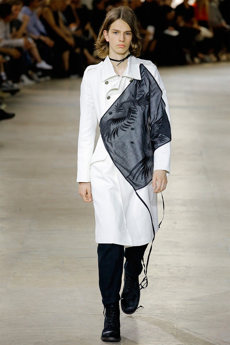 Ann Demeulemeester 2017 Spring Summer Collection