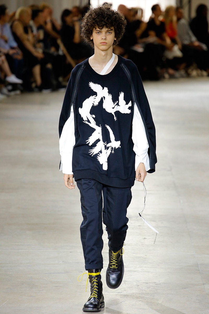 Ann Demeulemeester 2017 Spring Summer Collection