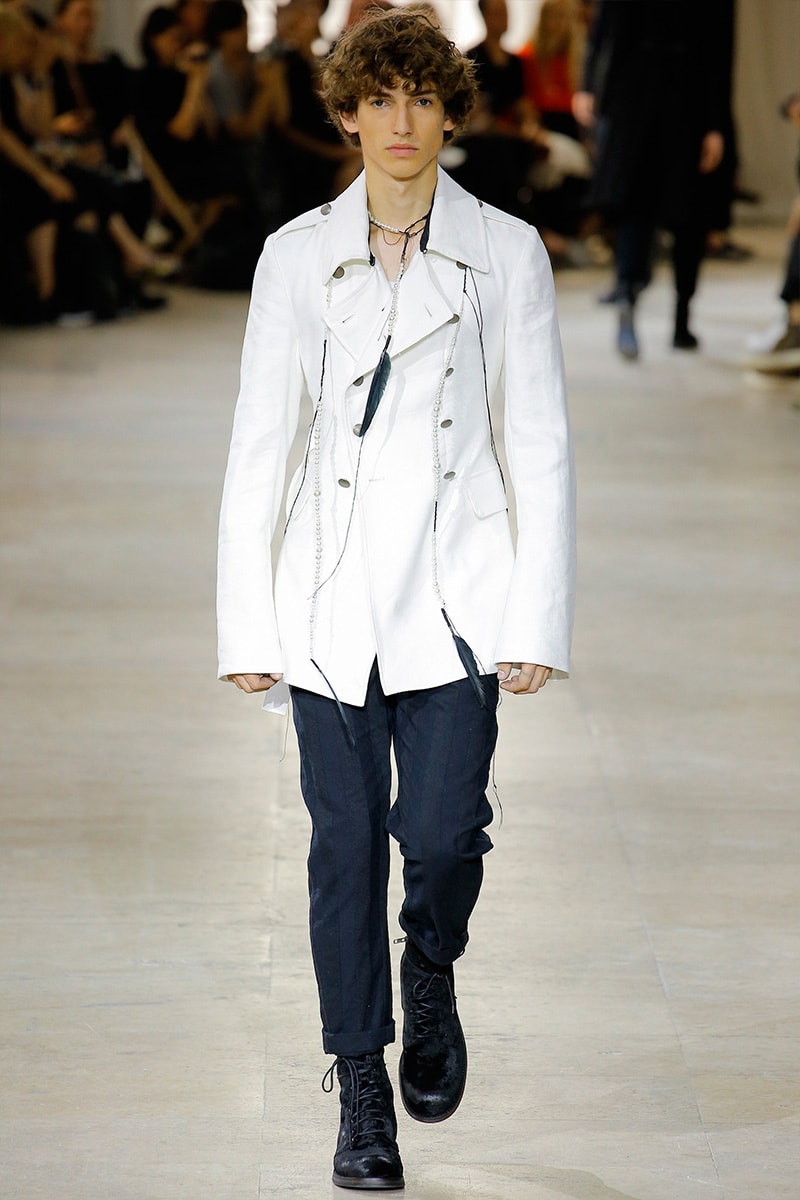 Ann Demeulemeester 2017 Spring Summer Collection