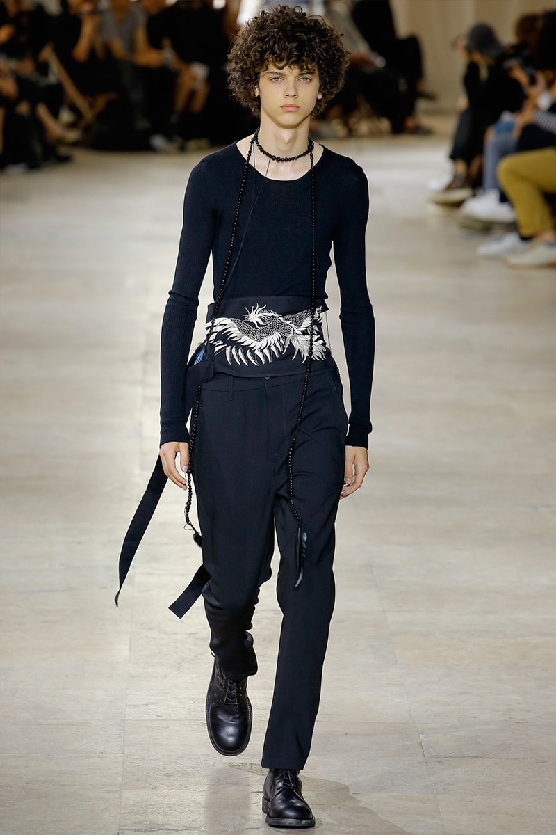 Ann Demeulemeester 2017 Spring Summer Collection