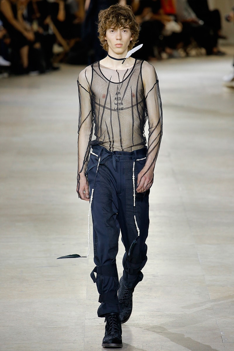 Ann Demeulemeester 2017 Spring Summer Collection