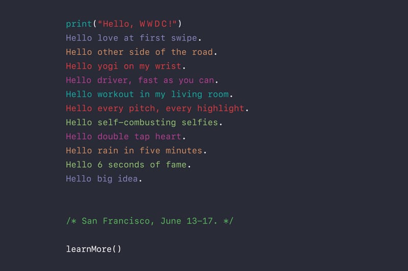 Here's What Was Announced at Apple's WWDC 2016