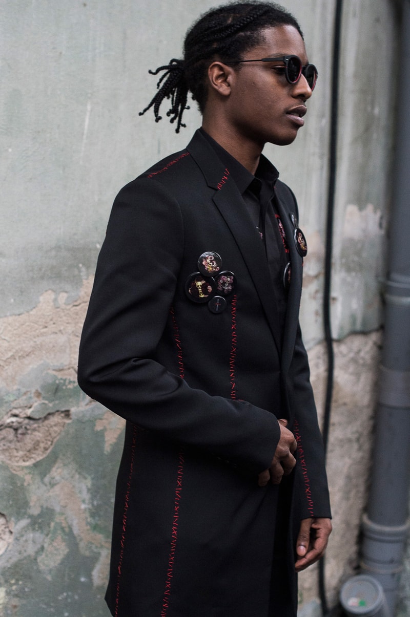 Backstage at Dior Homme 2017 Spring/Summer Show