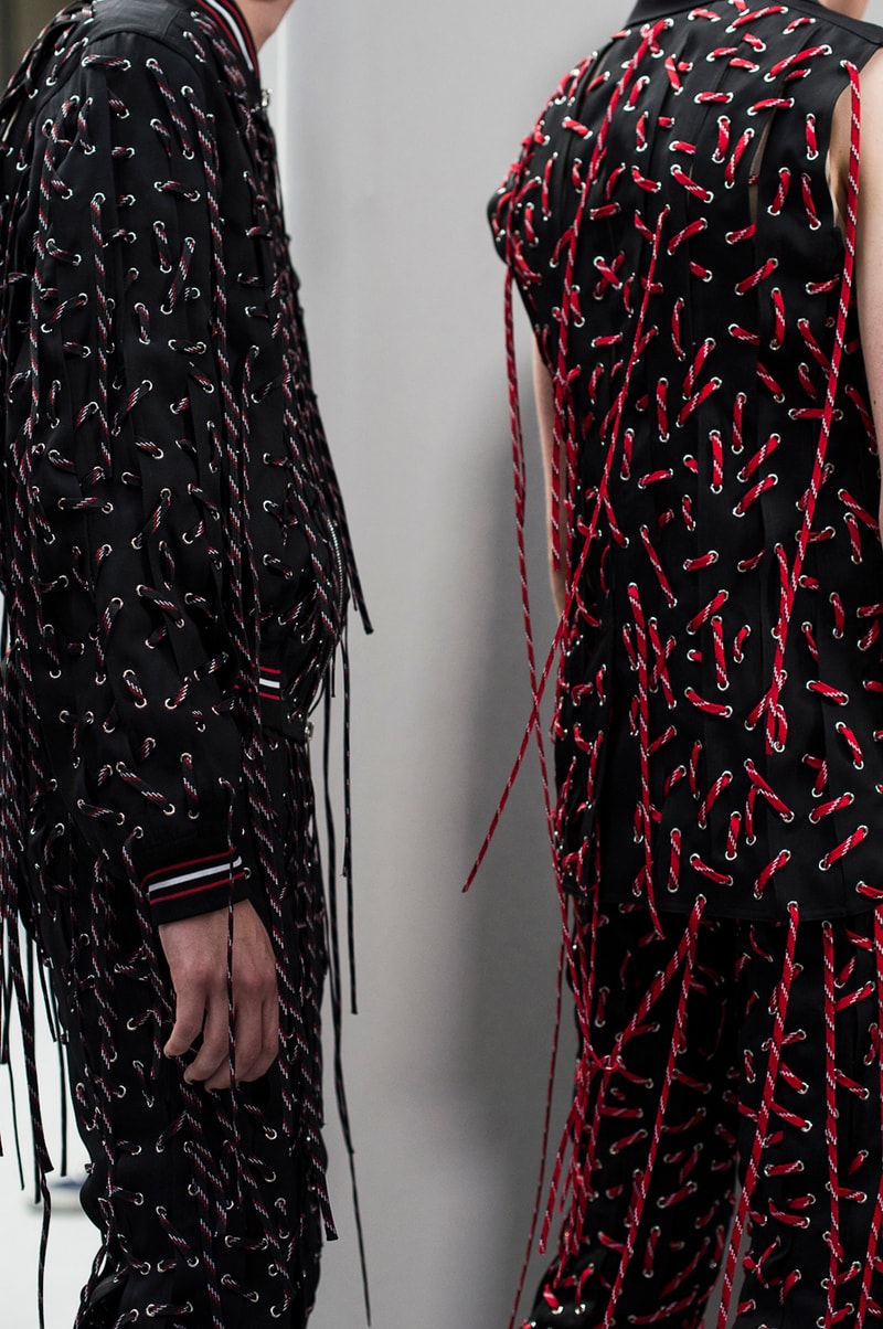 Backstage at Dior Homme 2017 Spring/Summer Show