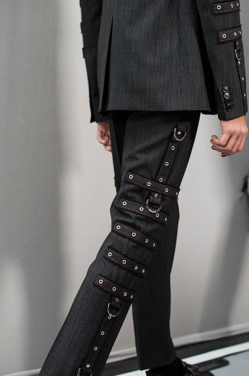 Backstage at Dior Homme 2017 Spring/Summer Show