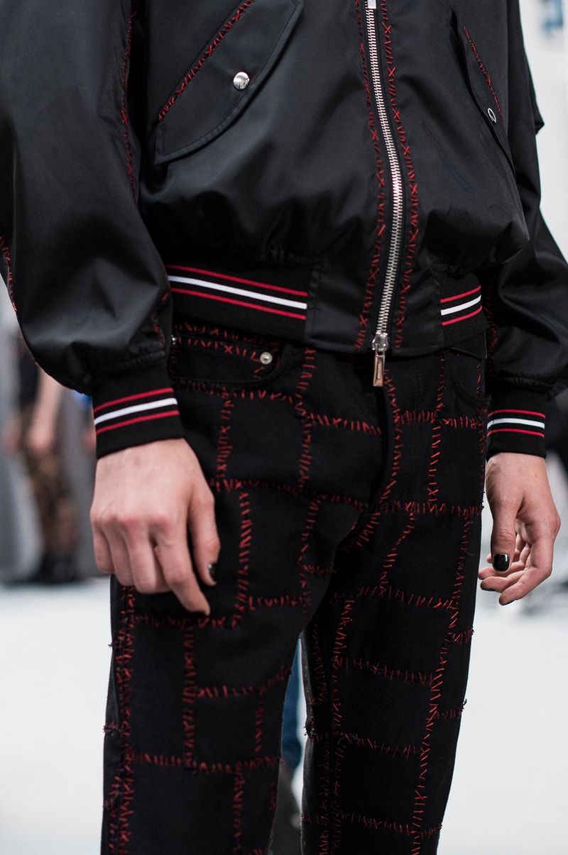 Backstage at Dior Homme 2017 Spring/Summer Show