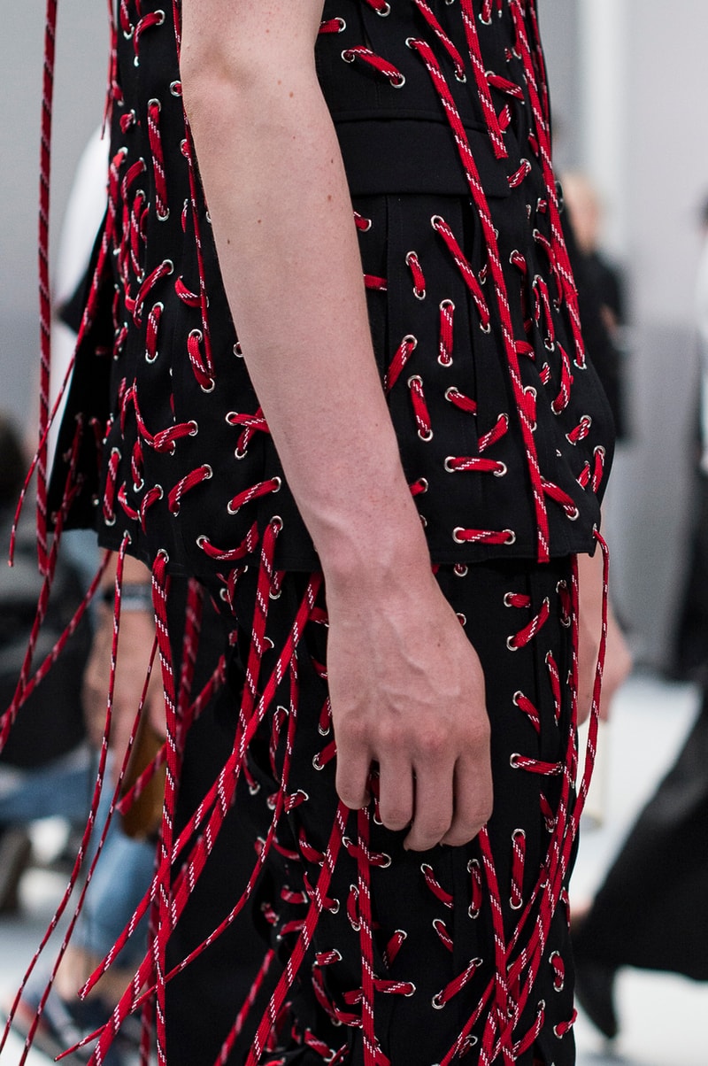 Backstage at Dior Homme 2017 Spring/Summer Show