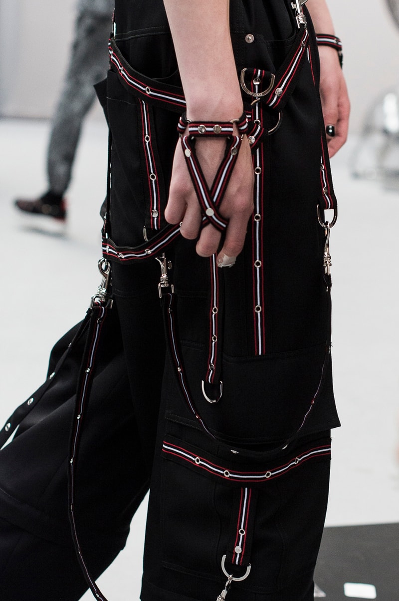 Backstage at Dior Homme 2017 Spring/Summer Show