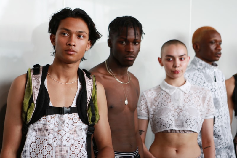 Backstage at Nasir Mazhar 2017 Spring/Summer Collection