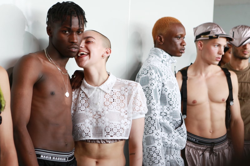 Backstage at Nasir Mazhar 2017 Spring/Summer Collection