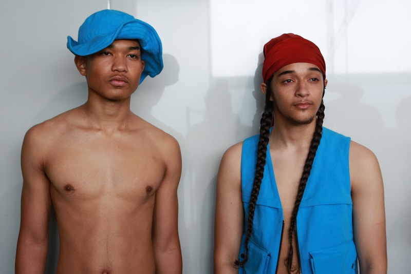 Backstage at Nasir Mazhar 2017 Spring/Summer Collection