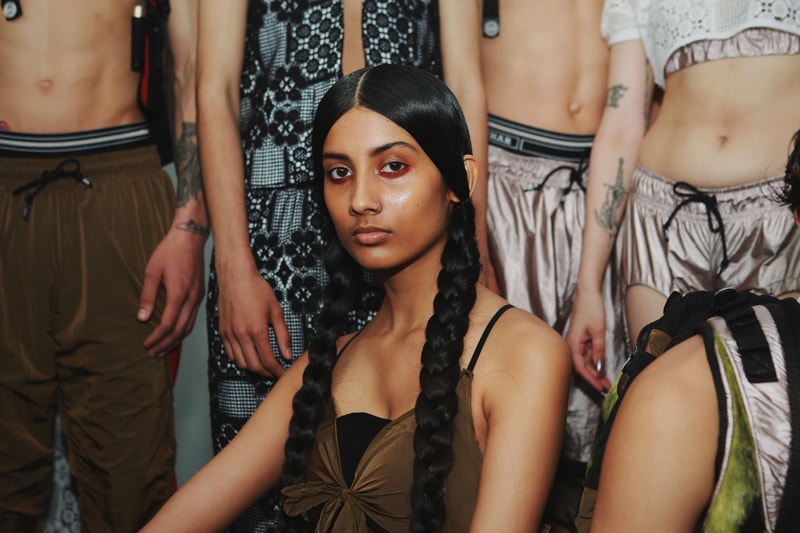 Backstage at Nasir Mazhar 2017 Spring/Summer Collection