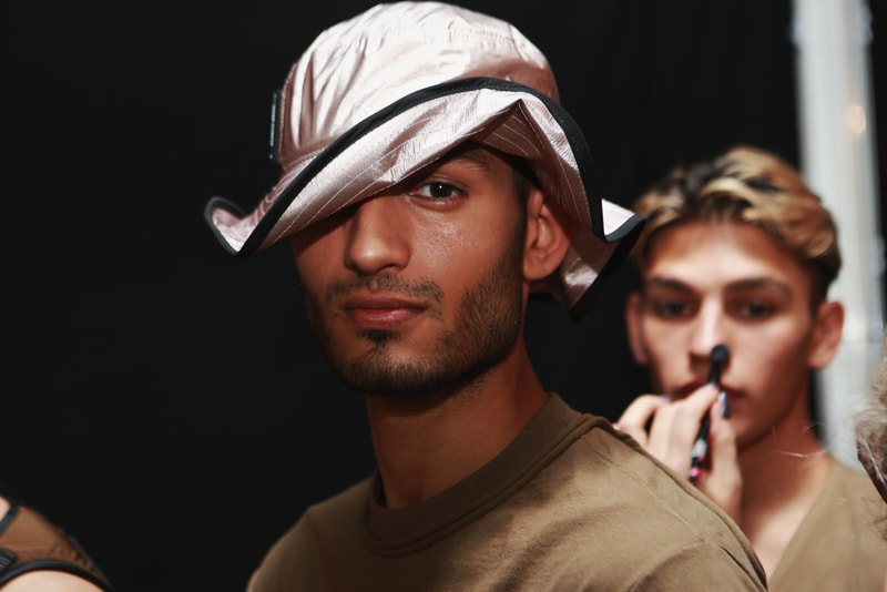 Backstage at Nasir Mazhar 2017 Spring/Summer Collection