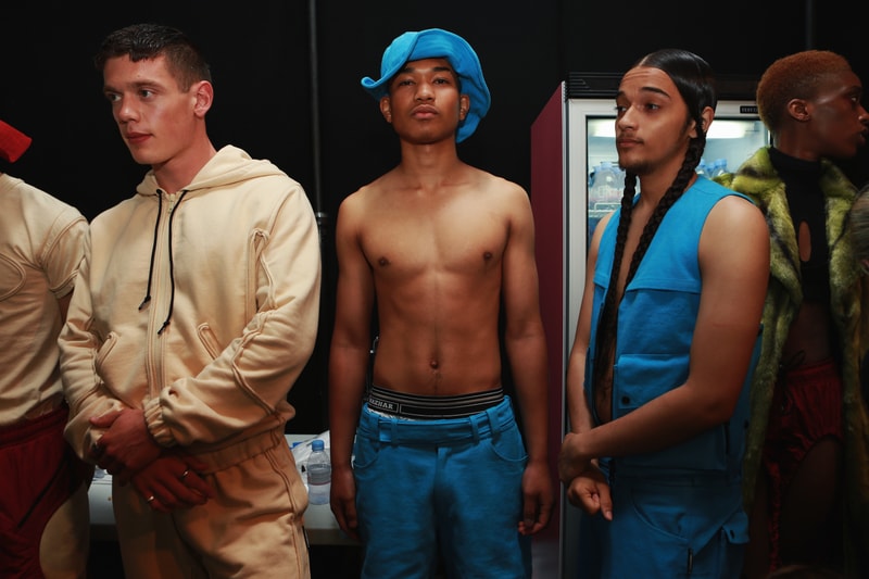 Backstage at Nasir Mazhar 2017 Spring/Summer Collection