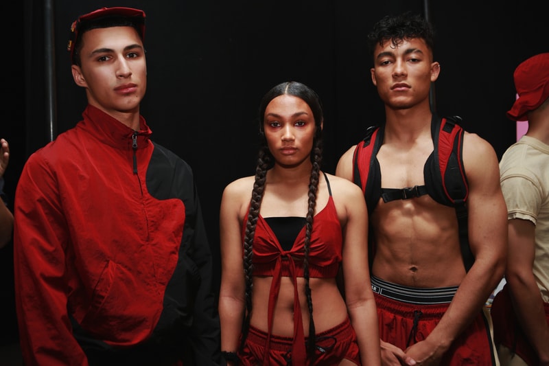 Backstage at Nasir Mazhar 2017 Spring/Summer Collection