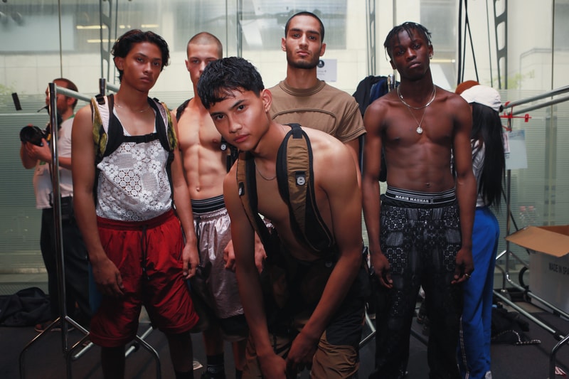 Backstage at Nasir Mazhar 2017 Spring/Summer Collection
