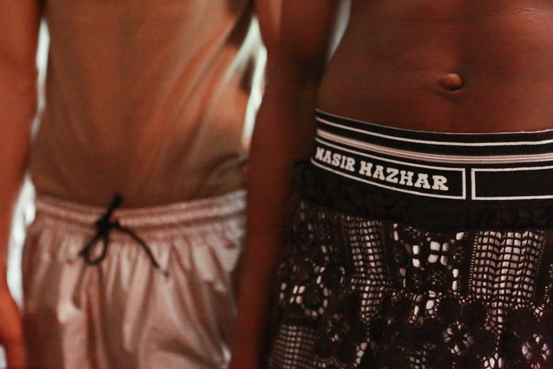 Backstage at Nasir Mazhar 2017 Spring/Summer Collection