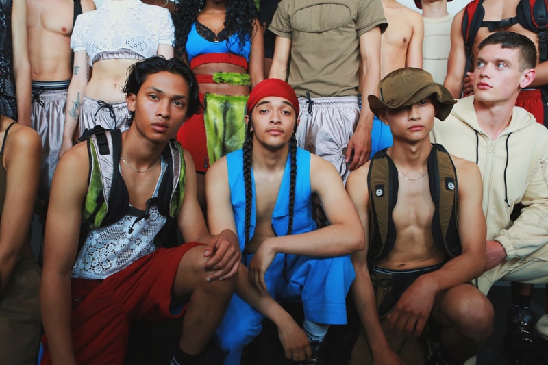Backstage at Nasir Mazhar 2017 Spring/Summer Collection