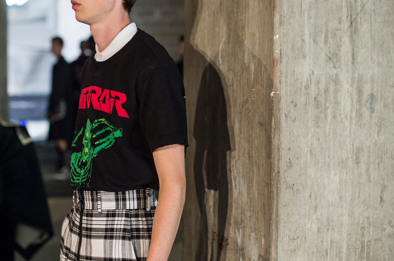 Backstage at OFF-WHITE 2017 Spring/Summer Show