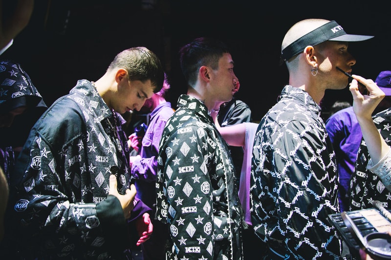 Backstage at KTZ's 2017 Spring/Summer Collection