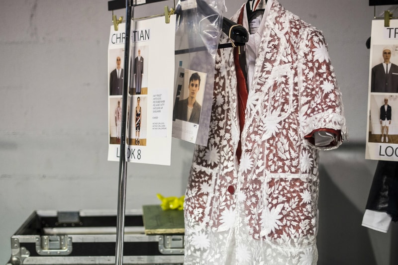 Backstage Thom Browne 2017 Spring/Summer Collection Paris Fashion Week