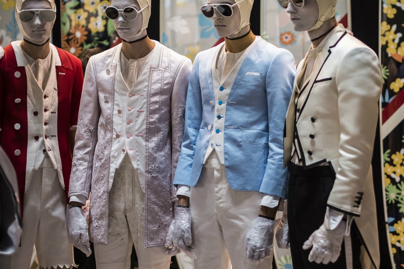 Backstage Thom Browne 2017 Spring/Summer Collection Paris Fashion Week
