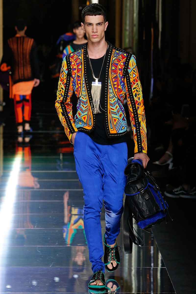 Balmain Spring Summer 2017 Menswear Collection