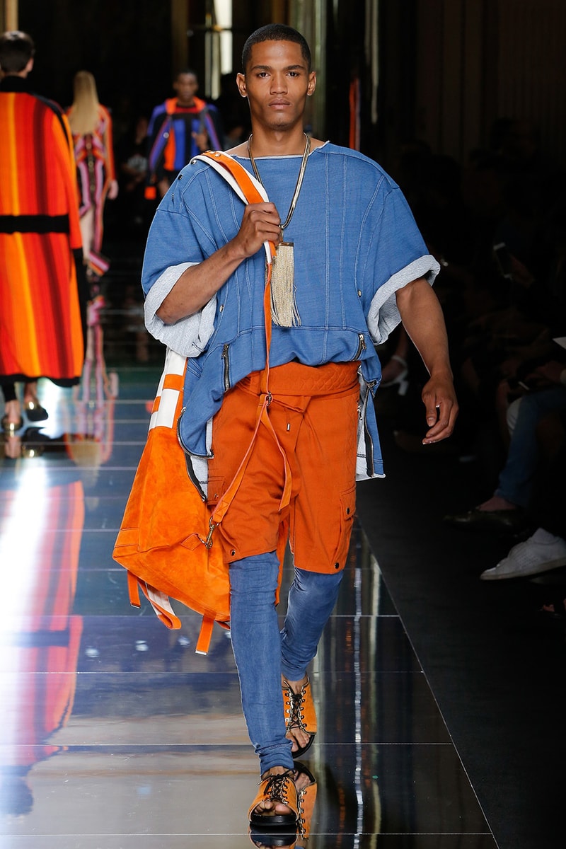 Balmain Spring Summer 2017 Menswear Collection