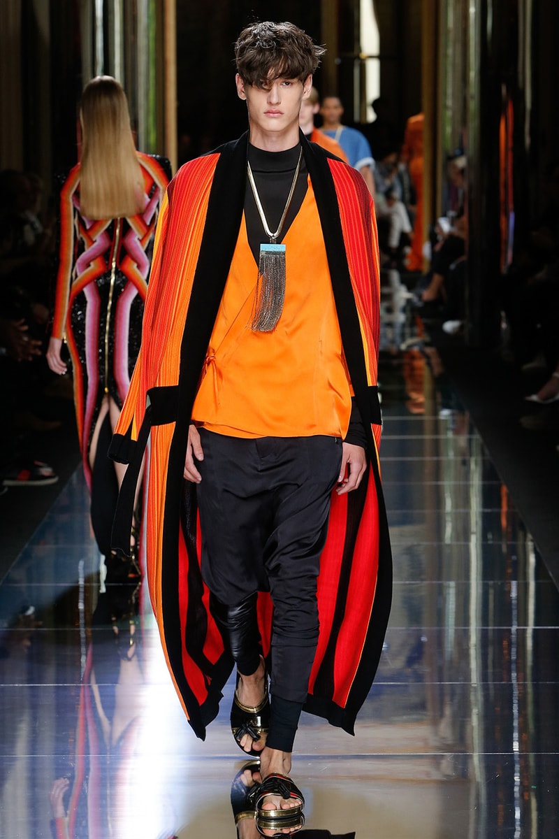 Balmain Spring Summer 2017 Menswear Collection