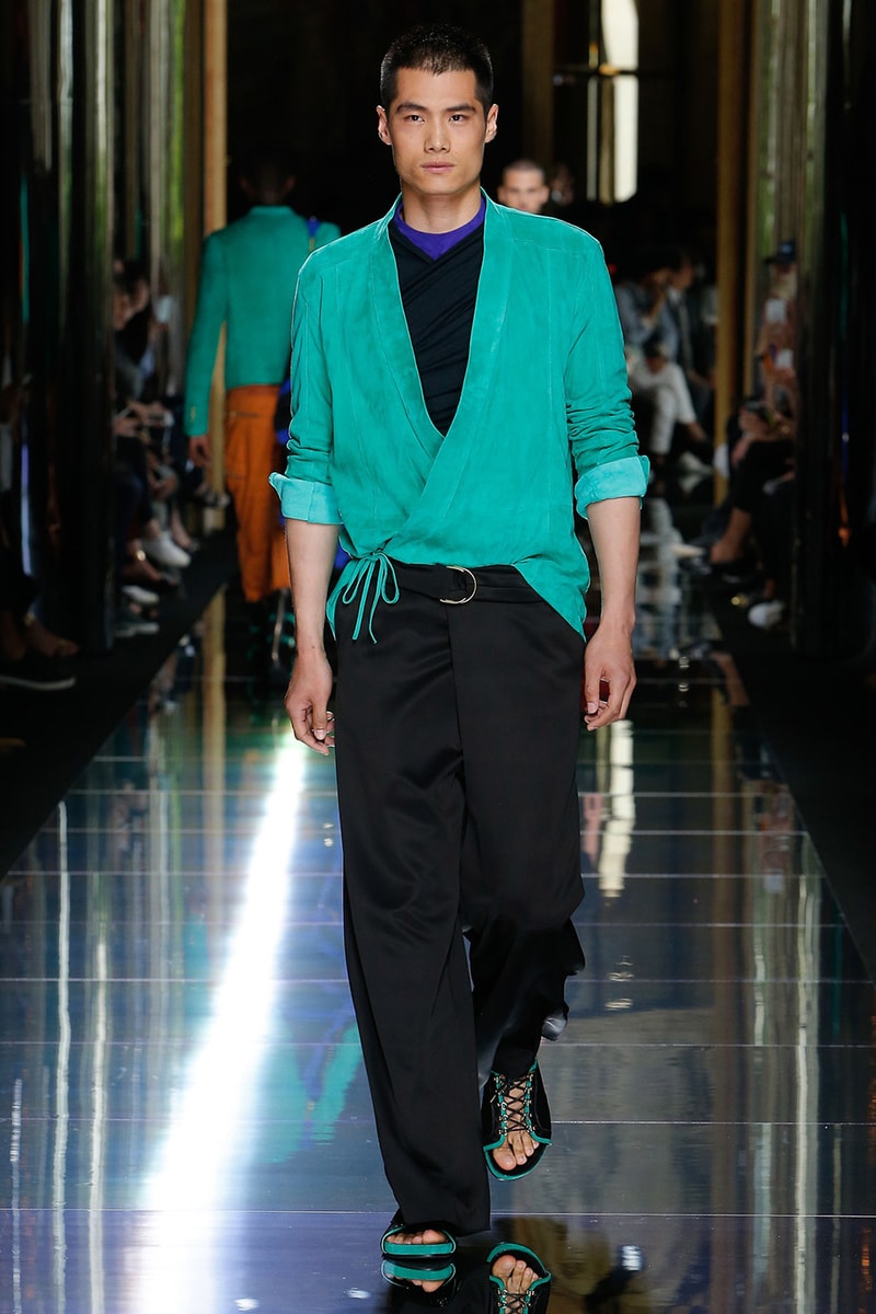Balmain Spring Summer 2017 Menswear Collection