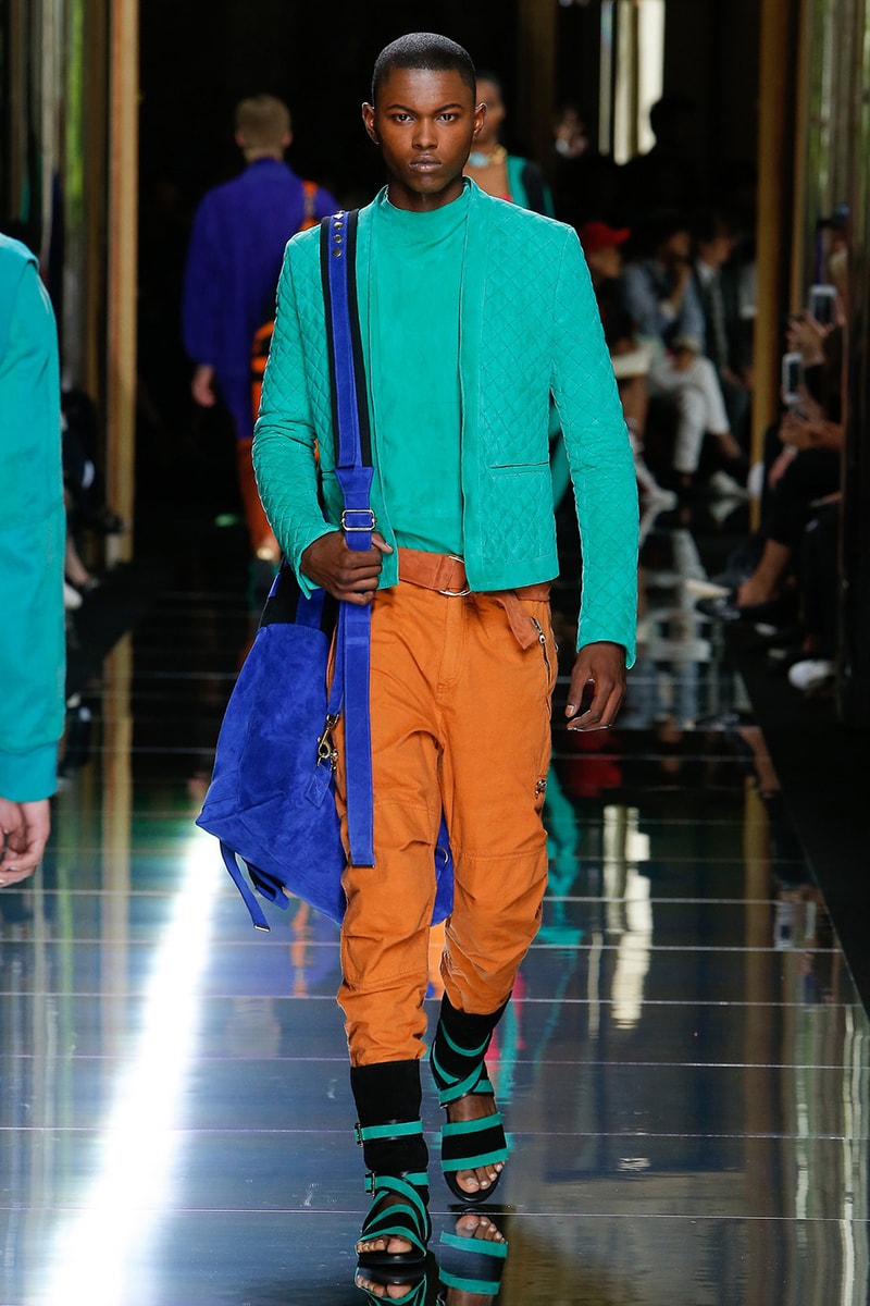 Balmain Spring Summer 2017 Menswear Collection