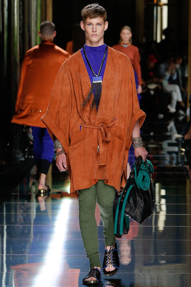Balmain Spring Summer 2017 Menswear Collection
